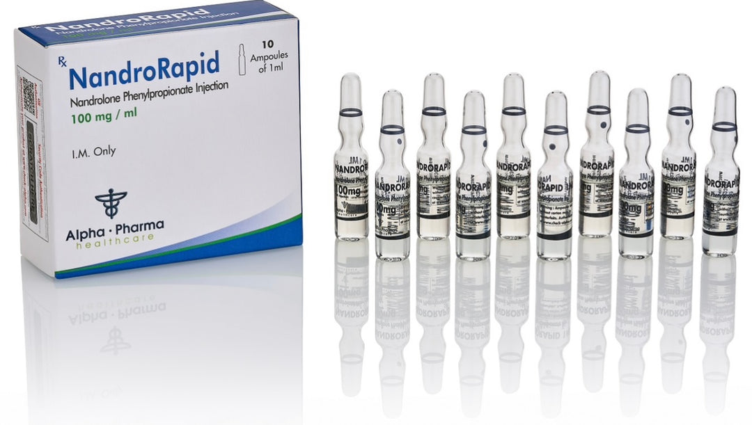NandroRapid 10 ámpulas 1ml Nandrolone Phenylpropionate 100mg