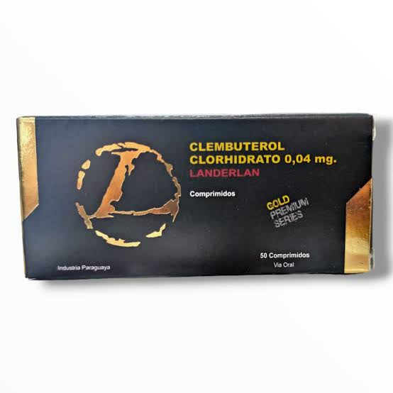 Landerlan Gold CLEMBUTEROL CLORHIDRATO 0,04MG 50 COMPRIMIDOS
