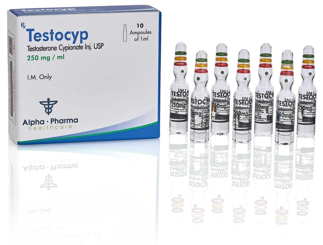 Alpha Pharma Testosterona Cypionato 250 mg