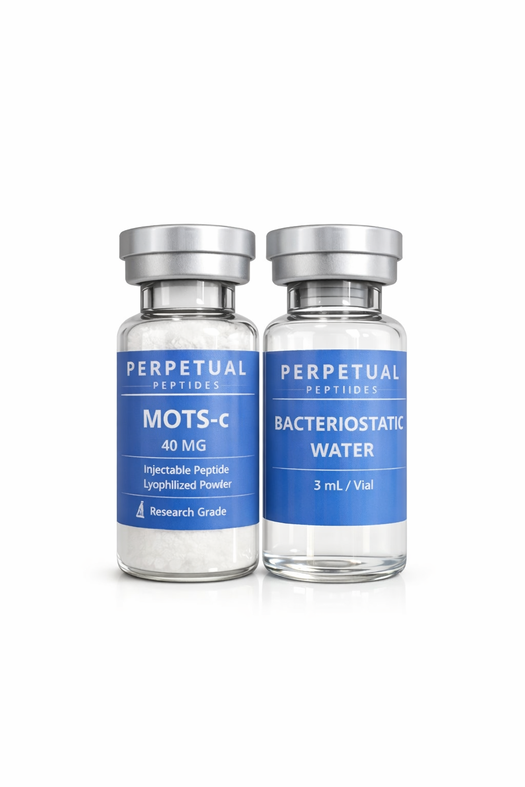 MOTS-c 40mg 1 vial + Agua Bacteriostática 3ml Kit