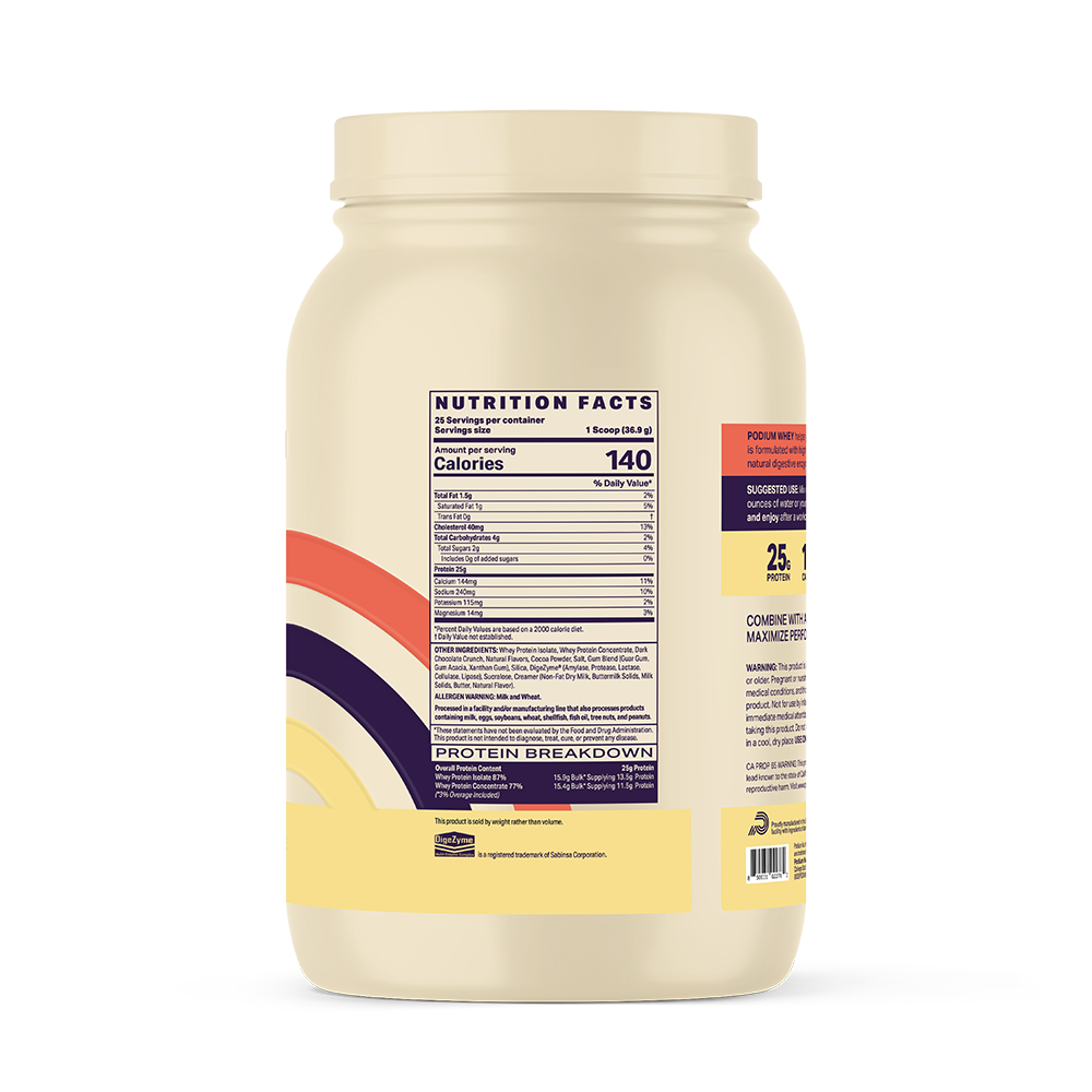 PODIUM WHEY 923g 25 porciones