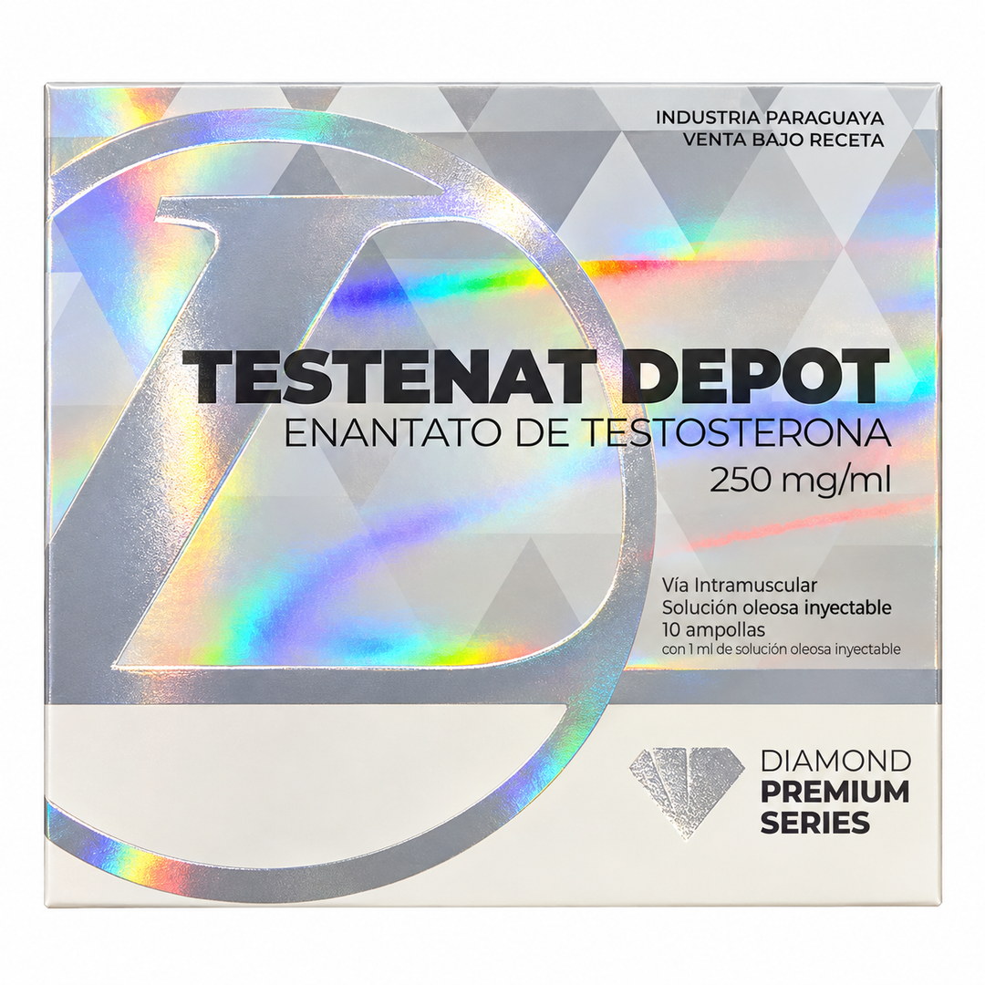 Testenat Depot 250 mg/ml – Diamond Premium Series 10 ampolletas