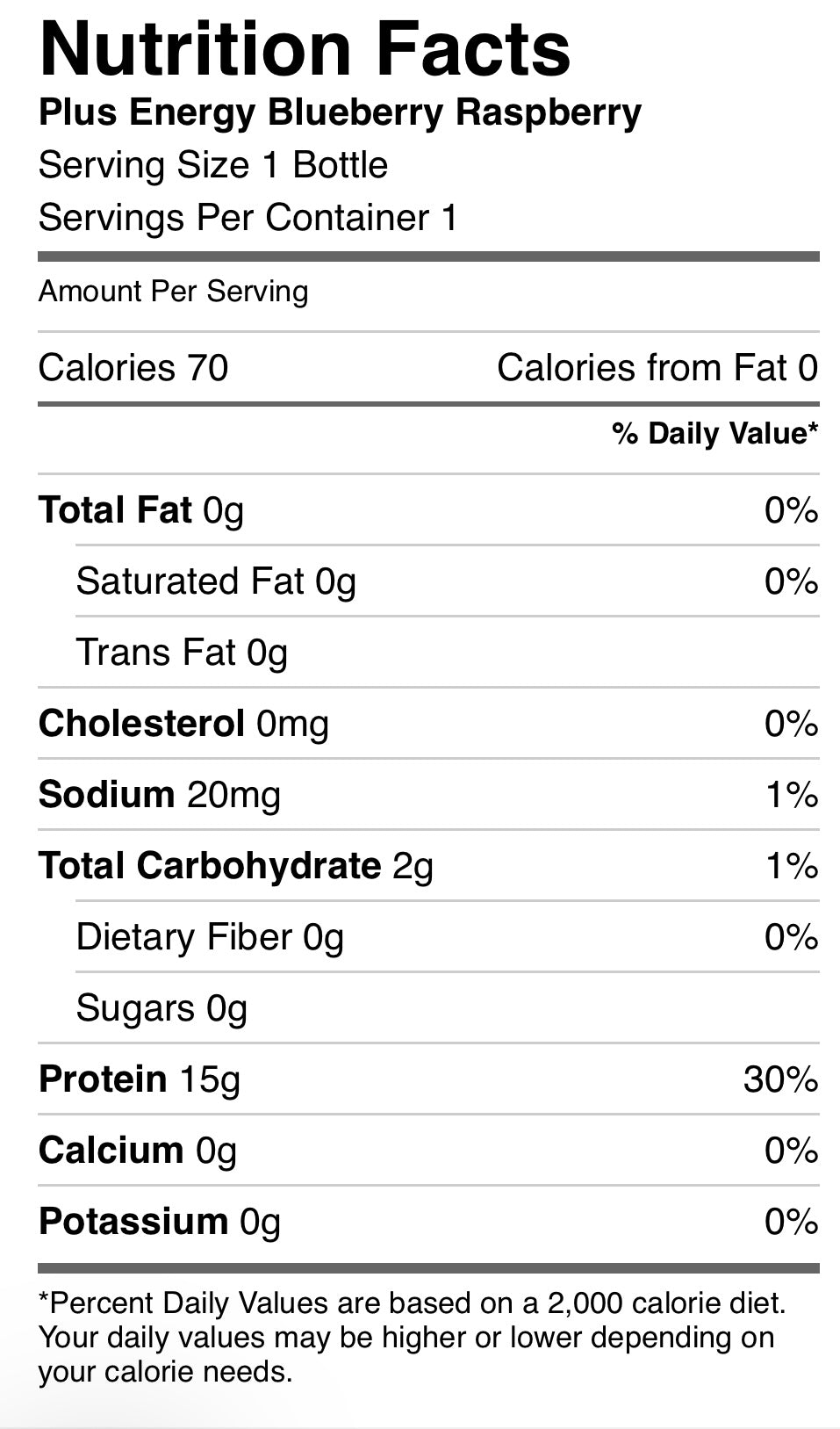 Protein2O + Energy 16.9oz 500ml