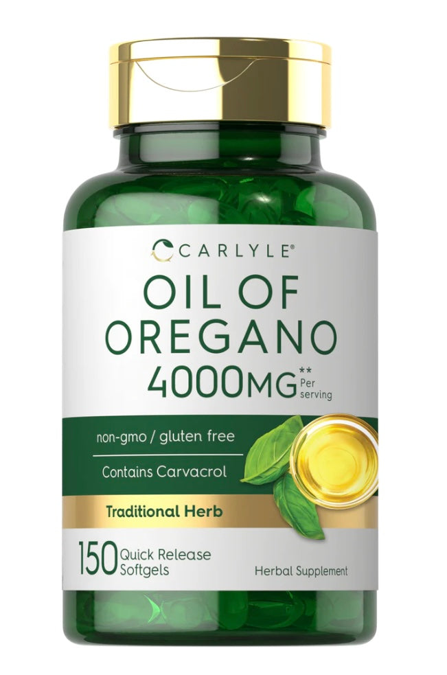 Oregano Oil 4000mg | 150 Softgels