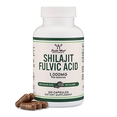 Shilajit Fulvic Acid 1,000mg 120 caps