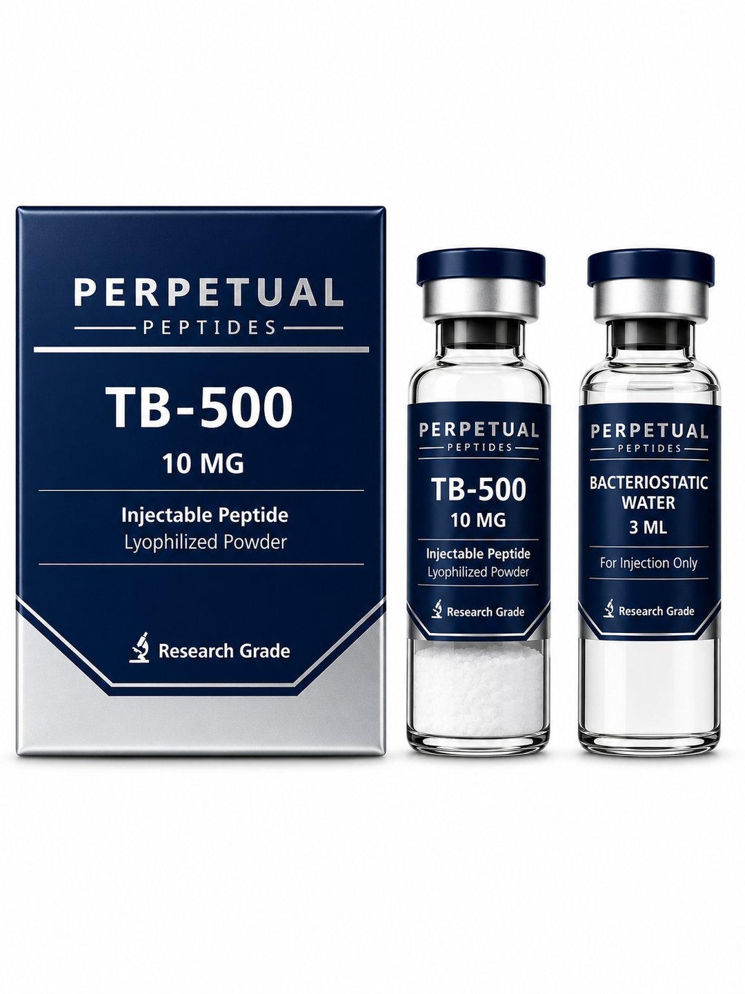 TB500 10 mg + Agua Bacteriostática 3 mL Kit