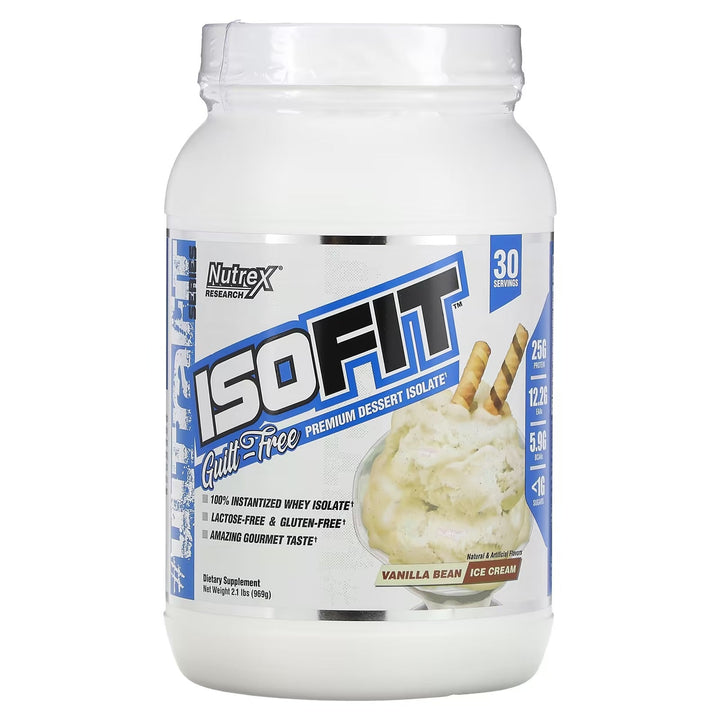 ISOFIT
GOLD STANDARD 100% WHEY PROTEIN ISOLATE POWDER
30 porciones