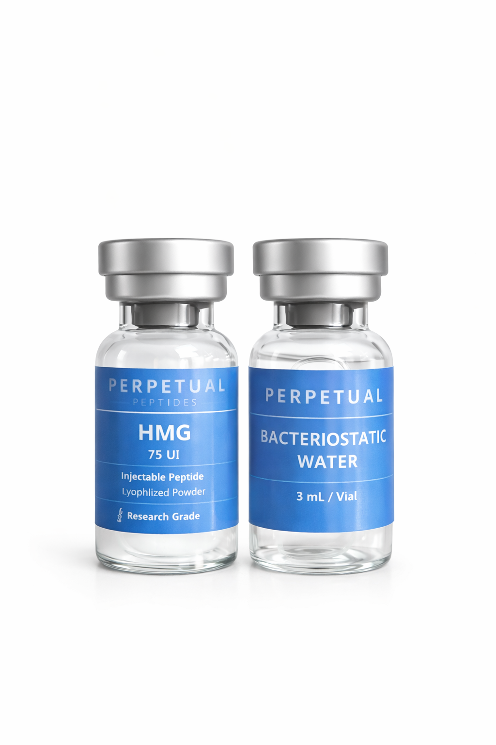 HMG 75 IU + 3ml Agua Bacteriostatica Kit