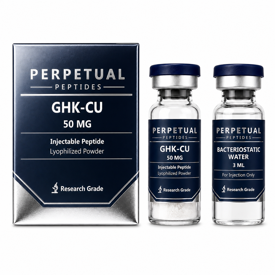 GHK-CU 50 mg + 3ml Agua Bacteriostatica Kit