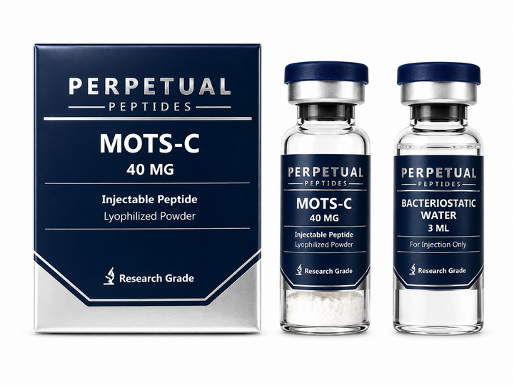 MOTS-c 40mg 1 vial + Agua Bacteriostática 3ml Kit