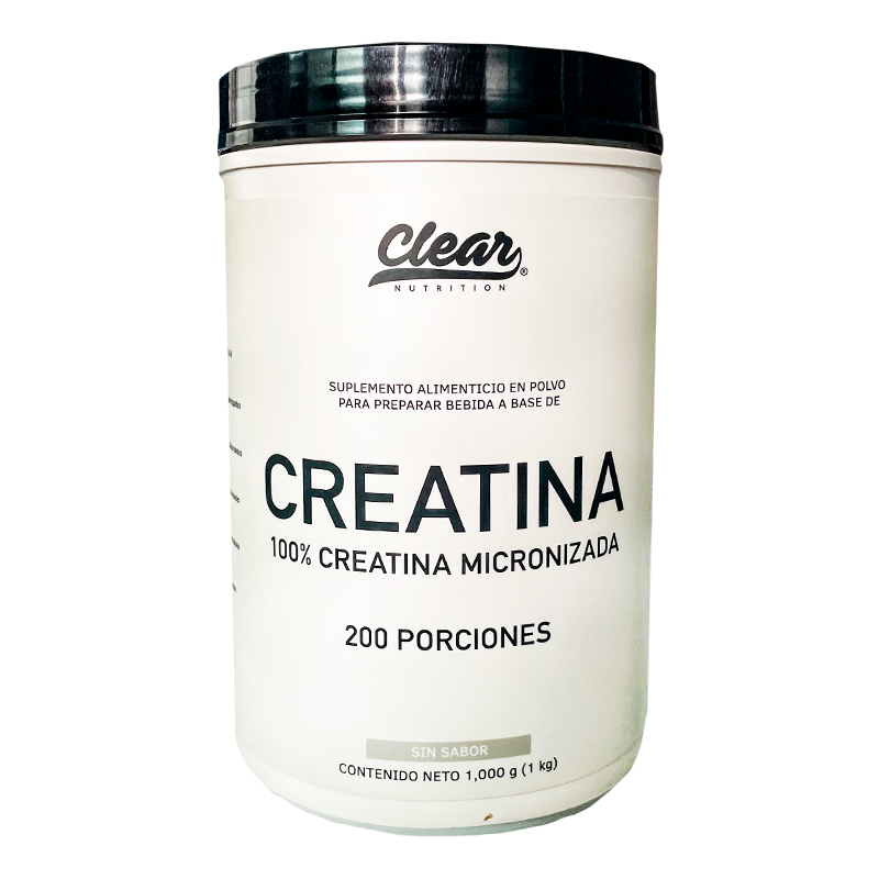 Clear Creatina 100% micronizada 200 porciones