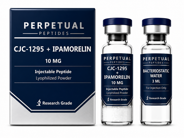 CJC-1295 + Ipamorelin 10mg + 3ml agua bacteriostatica