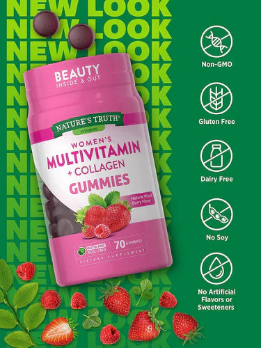 WOMEN'S MULTIVITAMIN WITH COLLAGEN 70 Gummies