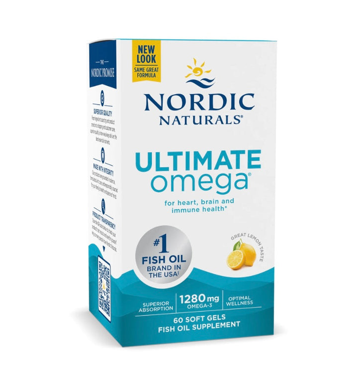 Ultimate Omega sabor limón 60 Soft gels