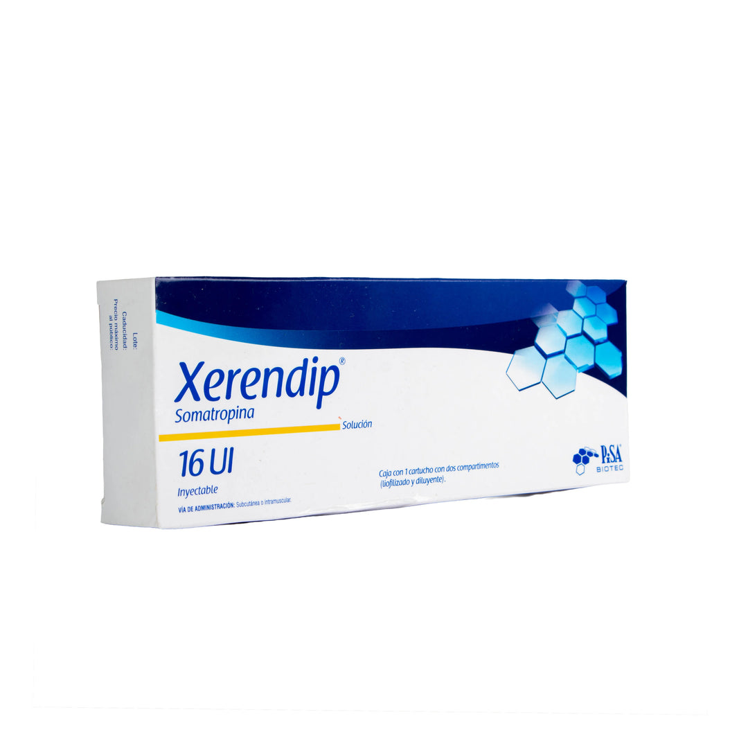 XERENDIP Solución Inyectable 16 UI – Hormona de Crecimiento