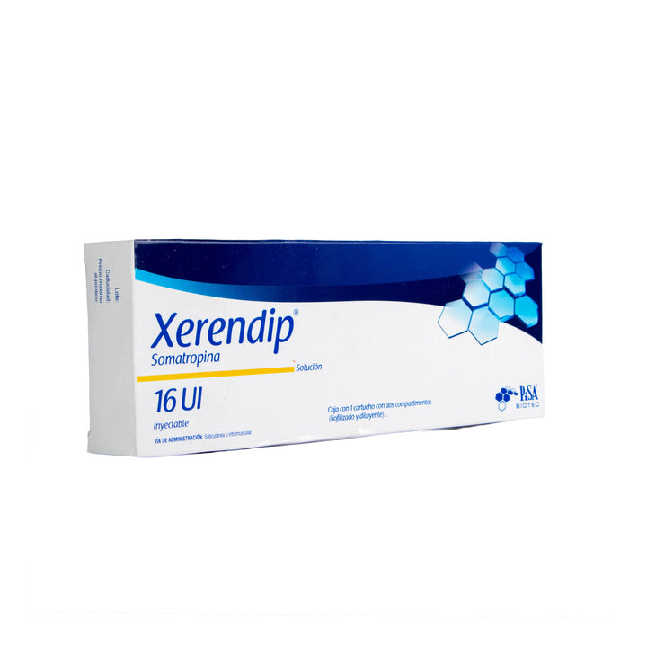 XERENDIP Solución Inyectable 16 UI – Hormona de Crecimiento