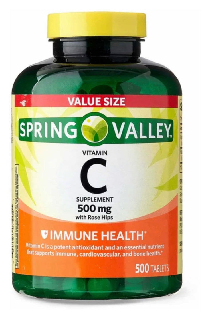 Vitamin C 500mg with rose hips