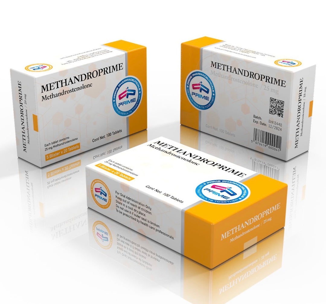 METHANDROPRIME 25mg/tab 100 tabletas