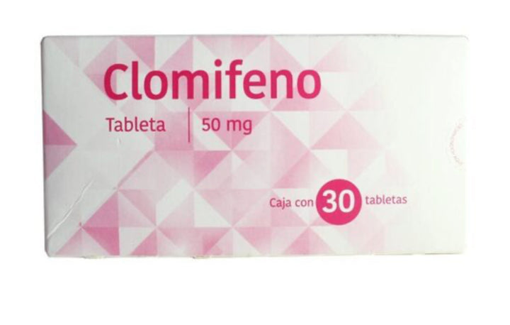 Clomifeno 50mg 30 tabletas