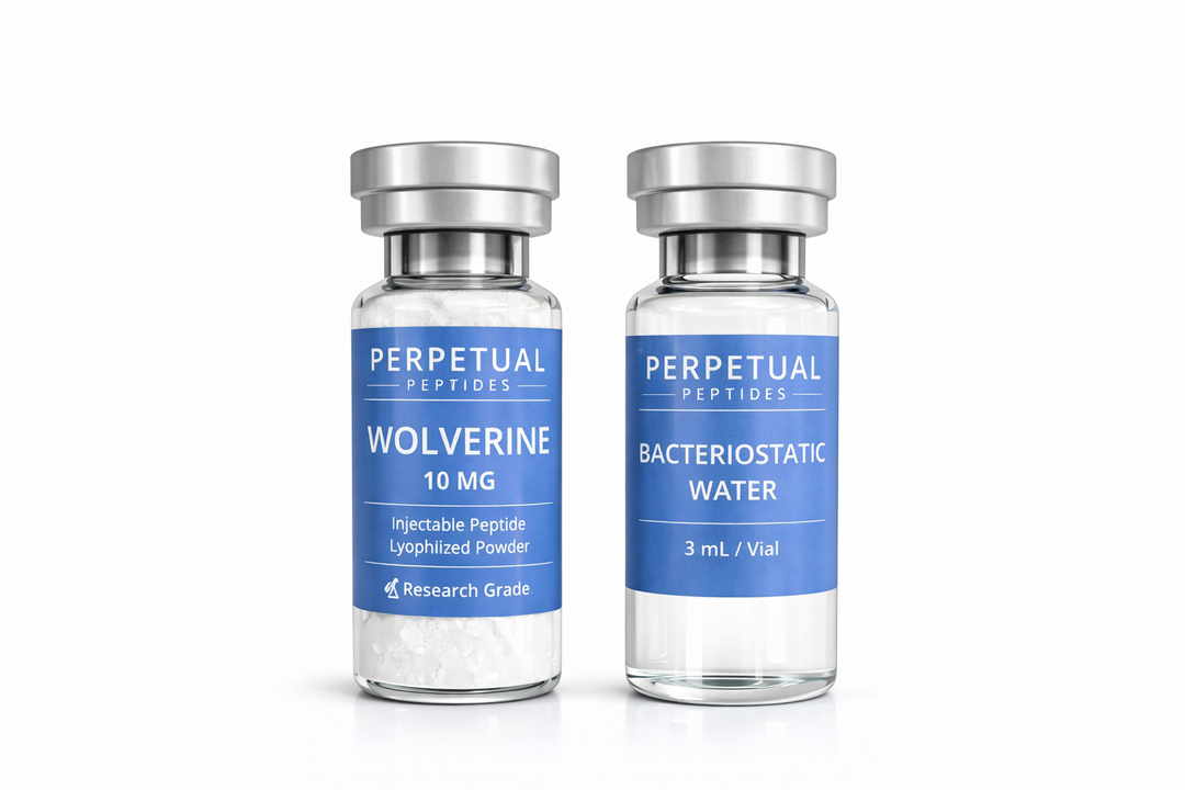 Wolverine Stack (BPC-157 10mg + TB500 10mg) + 3ml agua bacteriostatica