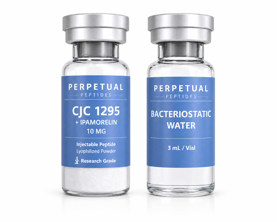 CJC-1295 + Ipamorelin 10mg + 3ml agua bacteriostatica