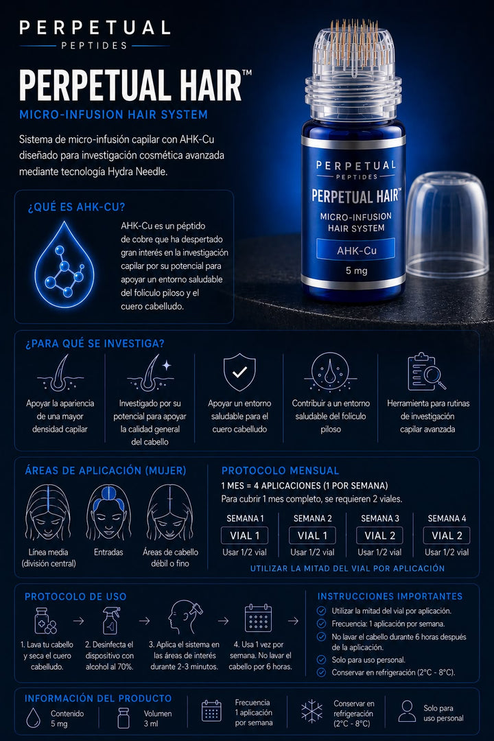 AHK CU 5mg (micro infusión Hair system)