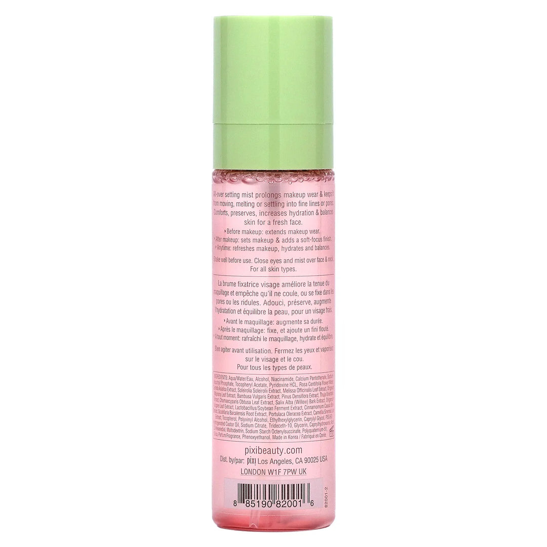 Rocío de corrección de maquillaje, con agua de rosas y té verde, 2.7 fl oz (80 ml)