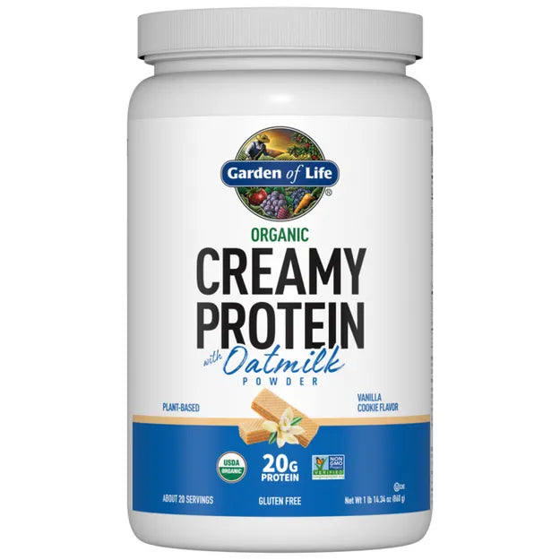 Organic Creamy Protein with Oatmeal 860gr 20 porciones