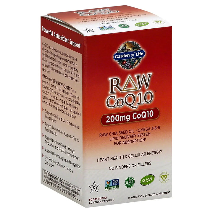 RAW Coq10 200mg 60 caps