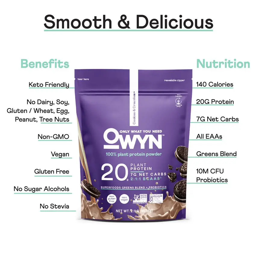 Owyn Plant based protein 28 porciones