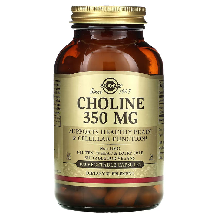 Choline 350 mg, 100 caps