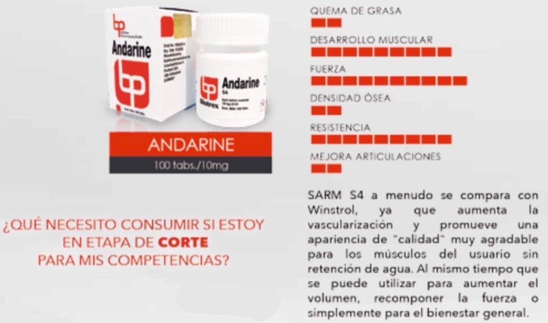 Andarine S4 100 Tabs / 10mg