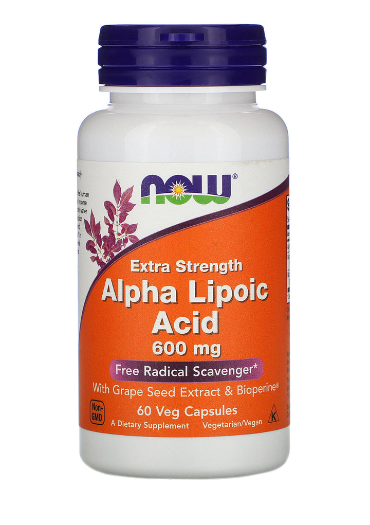 Alpha Lipoic Acid 600mg 60 vegcaps