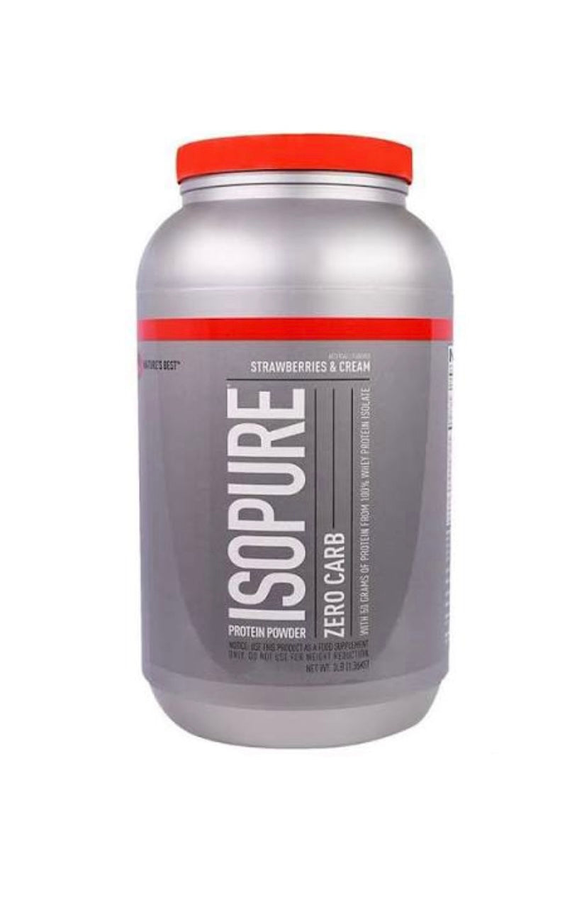 Isopure Zero/Low Carb 3 lbs 44 porciones