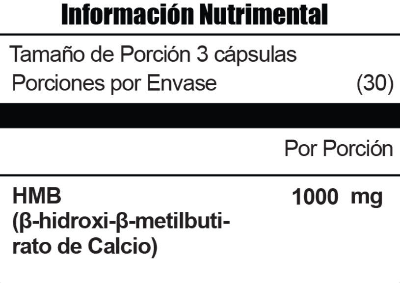 HMB 1000mg 90 caps