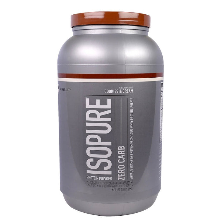 Isopure Zero/Low Carb 3 lbs 44 porciones