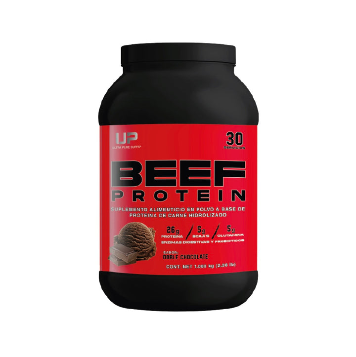 100% BEEF PROTEIN, 2LBS 30 porciones