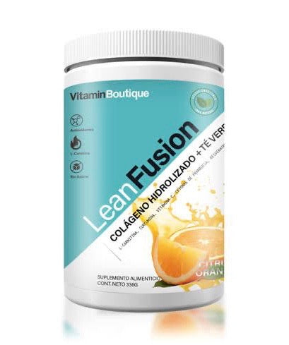 Lean Fusion (Colageno Hydrolizado + Te Verde) 30 porciones