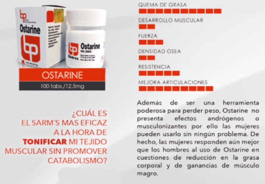 Ostarine 5mg 100 tabs