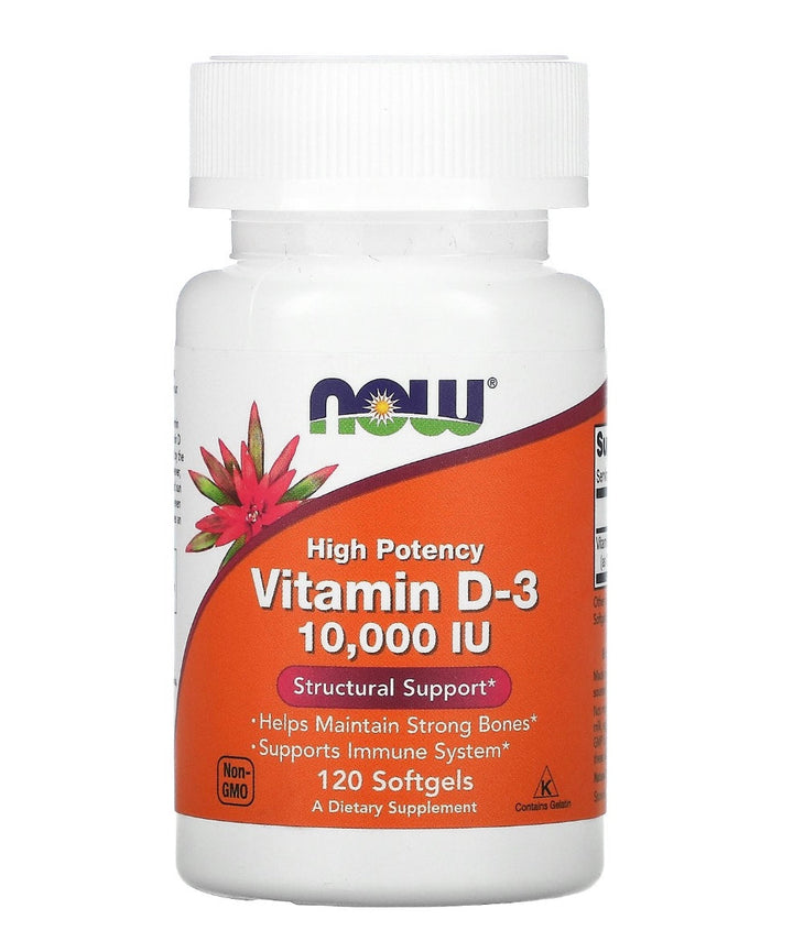 Vitamin D3 10,000 IU 120 softgels