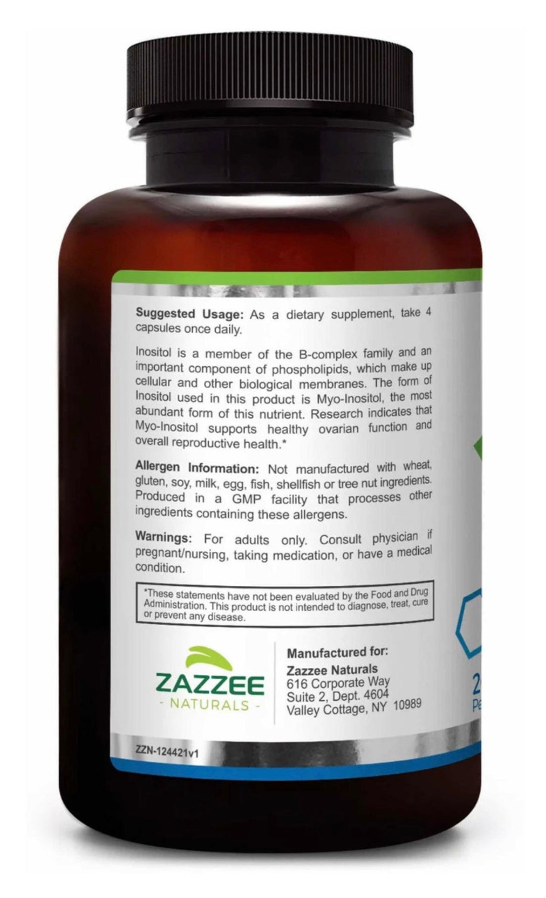 Myo-Inositol 2000mg 120 caps