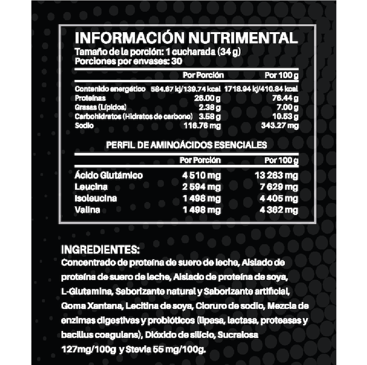 UP 100% WHEY PROTEIN, 2LBS 30 porciones