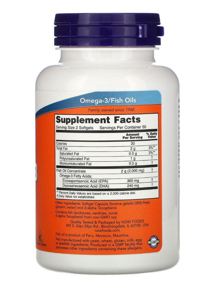 Omega3 1000MG 100 Softgels